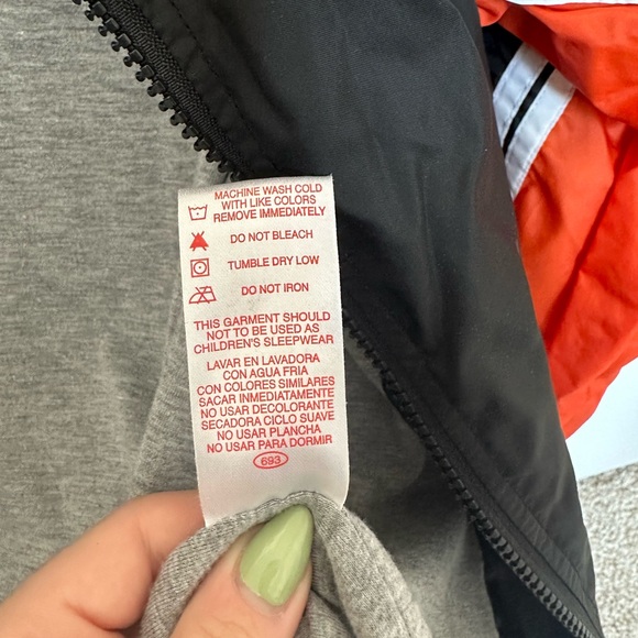 Baltimore Orioles baseball retro vintage bomber rain coat jacket fits XS - Picture 5 of 8